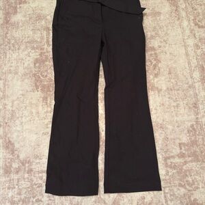 LOFT Black Boot Cut Flare Pants